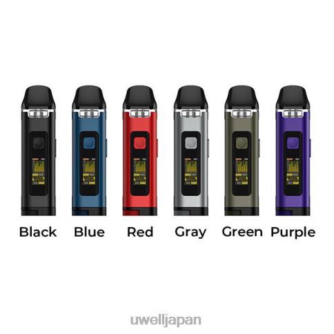 UWELL CROWN D ポッドキット | UWELL 電子タバコ グレー J0X2T120